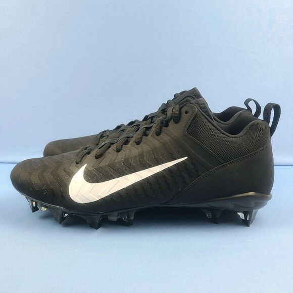 Nike Football Cleats Mens Sz 13.5 Alpha Menace Pro 2 Low Black White CV6477-001 main image 10